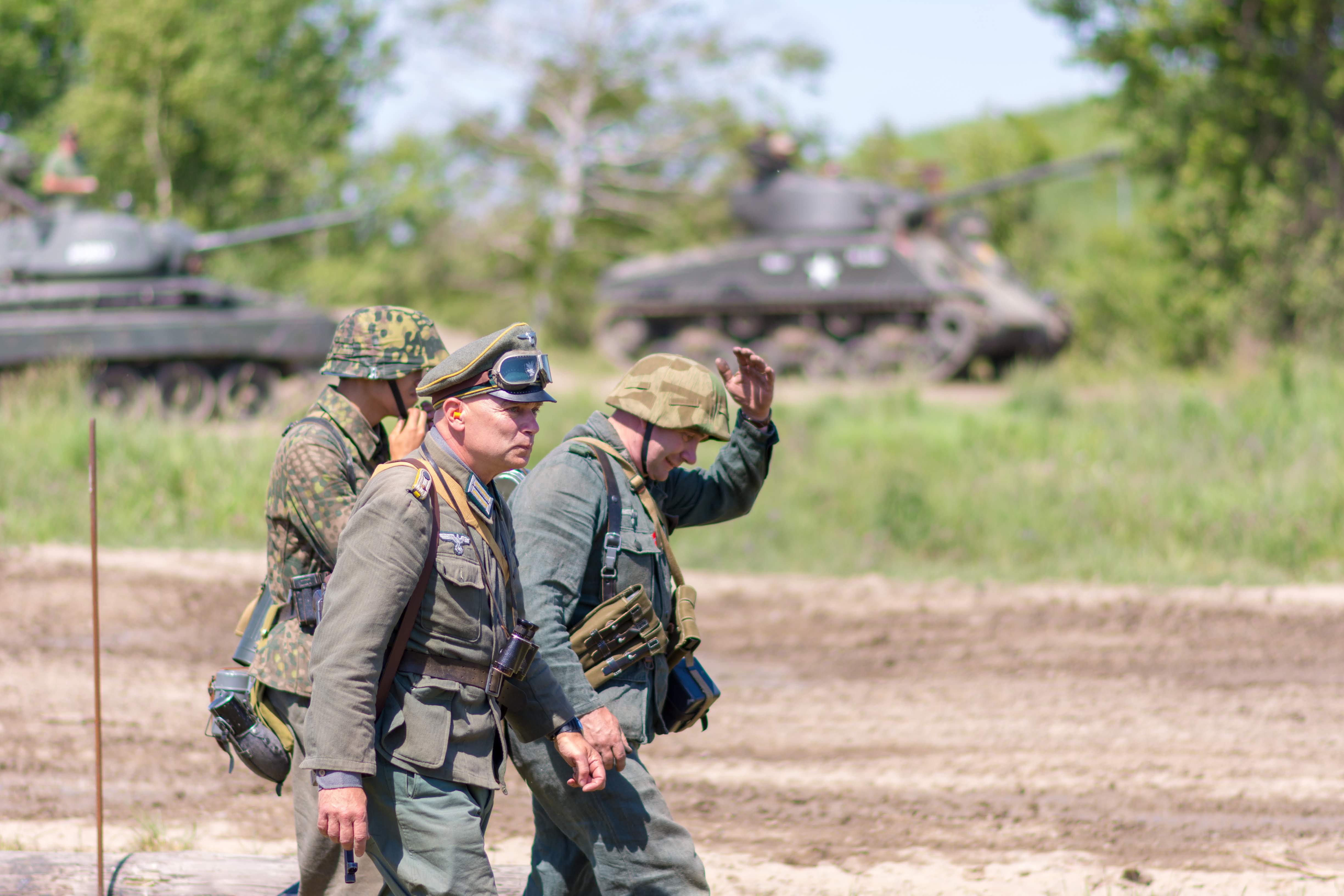 WWII re-enactment
