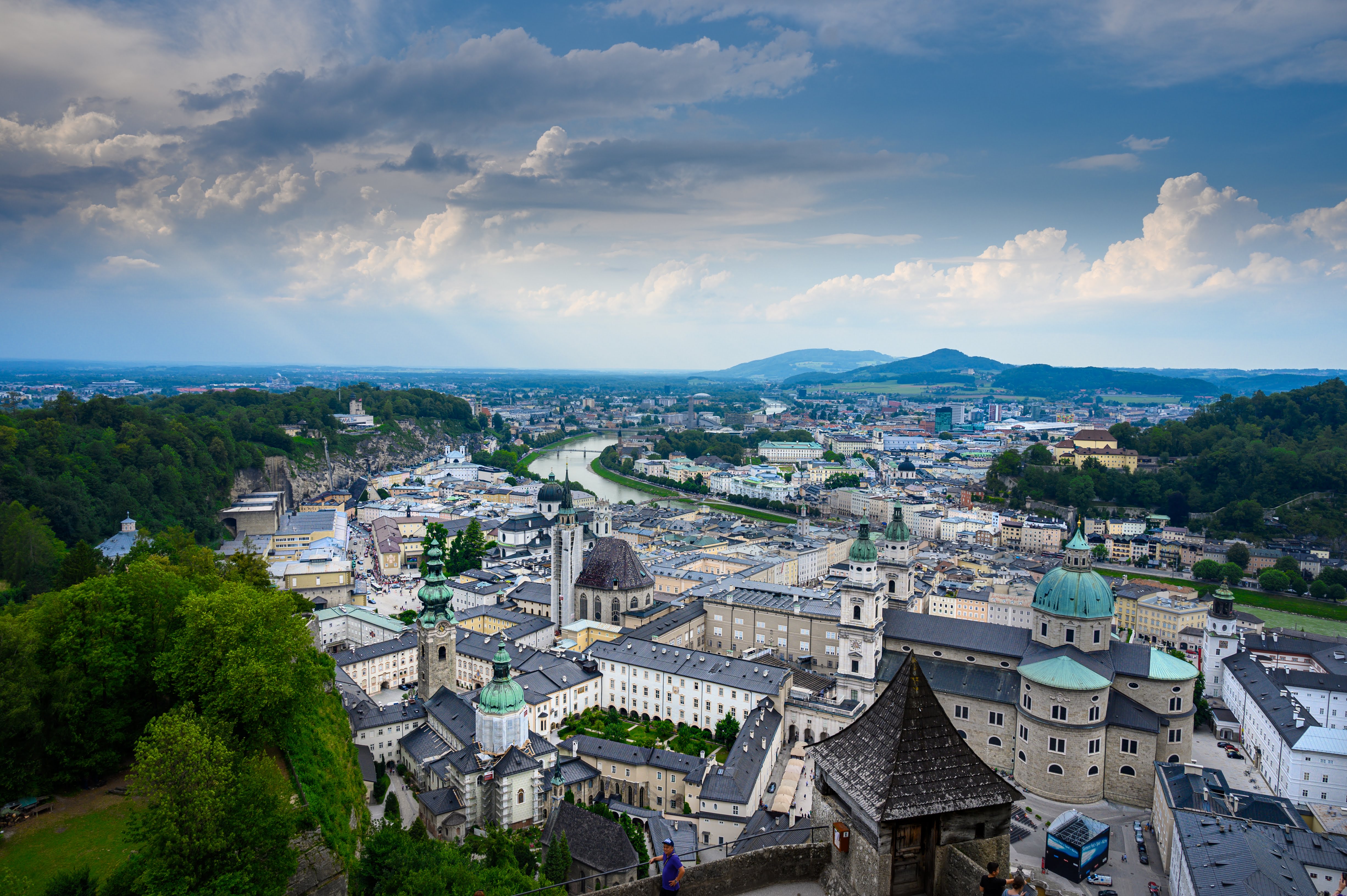 Overlooking Salzburg