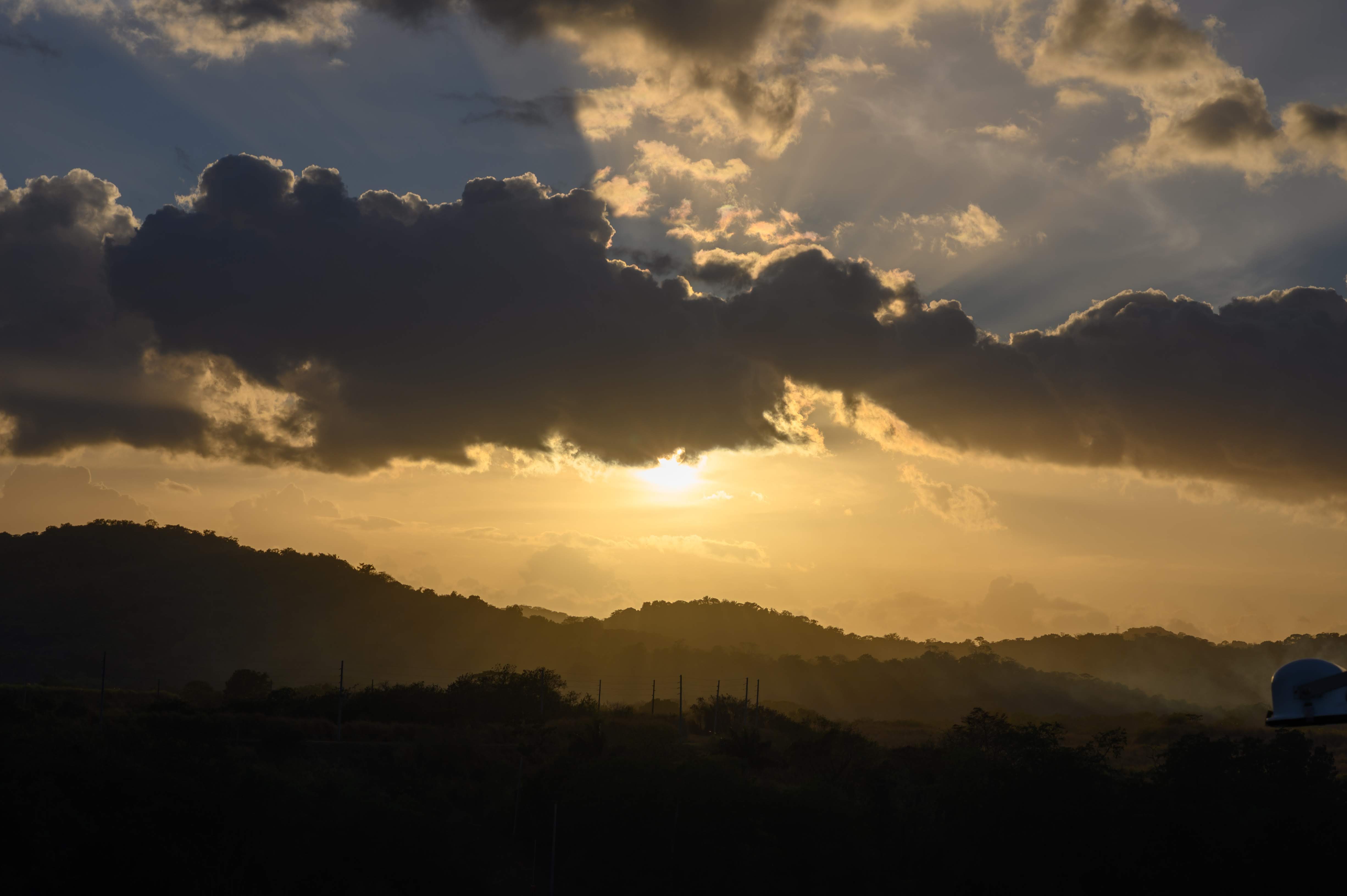 Early evening, Panama Canal